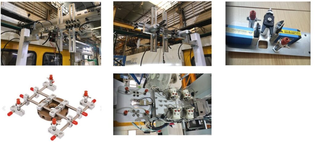 ทีมงานของเราเพิ่งเสร็จสิ้นการติดตั้ง EOAT (End of Arm Tooling) ให้กับลูกค้าในอุตสาหกรรม เพื่อช่วยเพิ่มประสิทธิภาพกระบวนการผลิต ลดเวลาหยุดเครื่องจักร และเพิ่มความแม่นยำในการหยิบจับชิ้นงาน